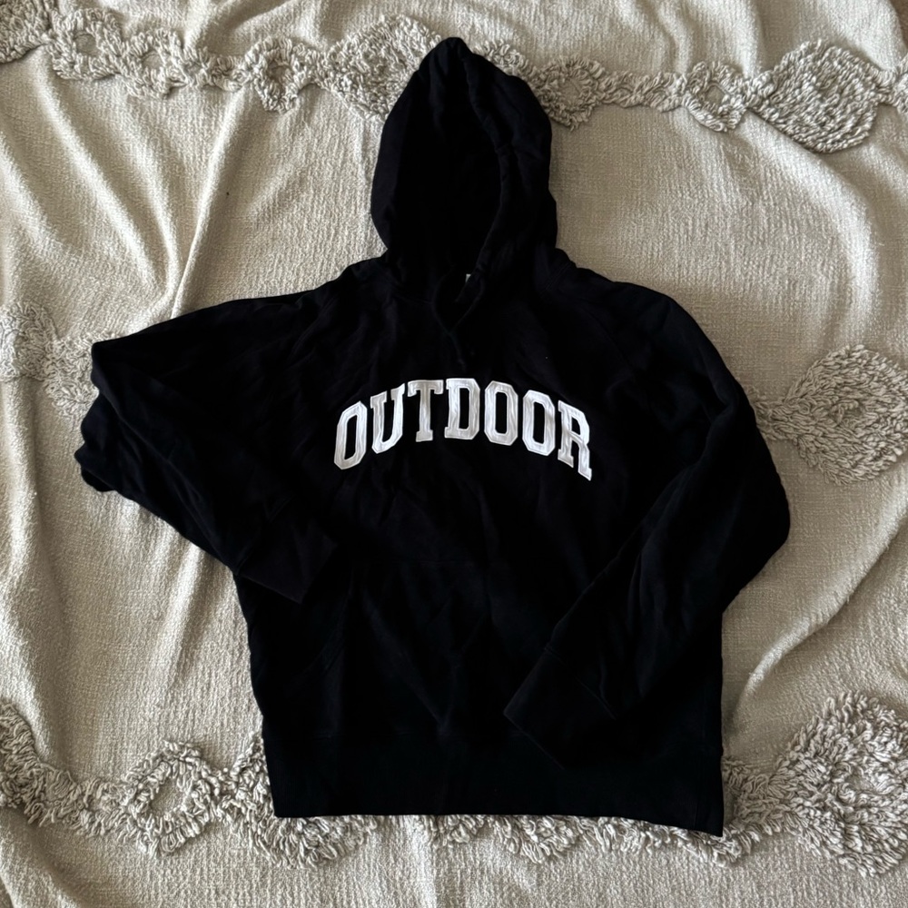 Outdoor Voices Black Hoodie